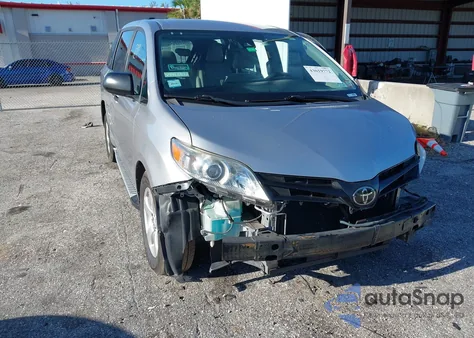 2018 Toyota Sienna L 7 Passenger from USA, damaged, VIN 5TDZZ3DC1JS946187